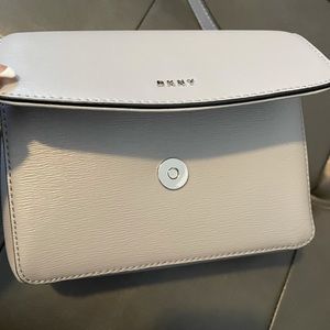 Gray DKNY belt bag